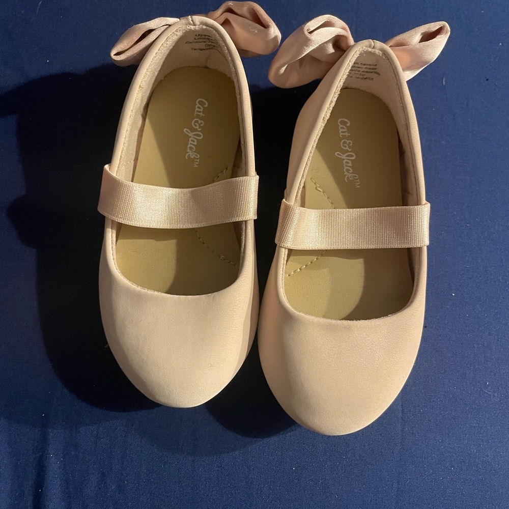 Cat & Jack Blush Pink Kids Dress Shoes